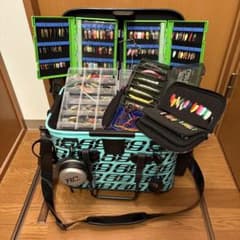 エリアトラウト引退セット タックルボックス、ルアー、他小物 - メルカリ