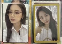 TWICE ツウィ トレカ 2枚セットのサムネイル