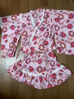 浴衣ドレス　130 花柄のサムネイル