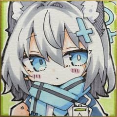 ブルアカ】豆色紙【シロコ】 - メルカリ
