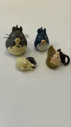 希少/となりのトトロキーホルダー4個セットのサムネイル