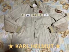 ☆ KARL HELMUT カールヘルム くまさんのブルゾン☆ - メルカリ