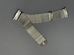 Forstner Komfitメッシュ時計ベルト ステンレス ワイド レギュラー 