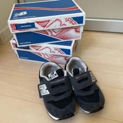 NEW BALANCE FS996 ネイビー 16.5センチ 訳ありのサムネイル