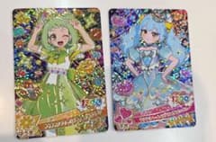 おねがいアイプリ スペシャルアイプリカード　あおい、ぐみ