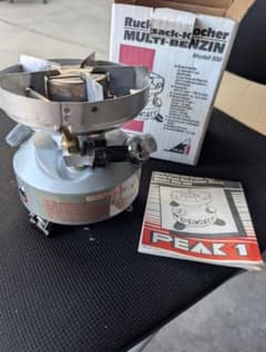 550 シングルバーナー ストーブ マルチフューエル Coleman - メルカリ