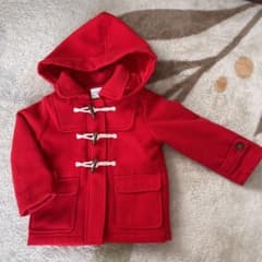 【95cm】赤ダッフルコート*°のサムネイル