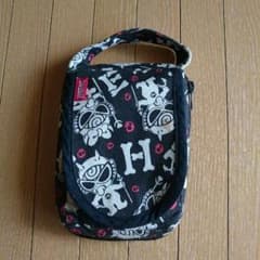 ハンドメイド中古品 おしりふきケース ヒスミニ柄のサムネイル