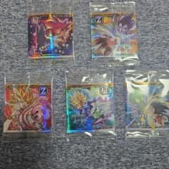 ドラゴンボール 超戦士シールウエハース 5枚セットのサムネイル