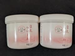 良選コスメ　豆乳クリーム２個セット　日本製のサムネイル