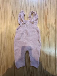 ZARA ピンク オーバーオール 1-3ヶ月のサムネイル