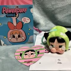 [정규품] POPMART cry baby 파워 퍼프 걸스 버터 컵 ③