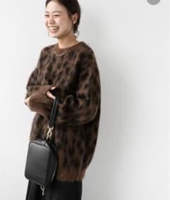 JOURNAL STANDARD relumeモヘアレオパードセーターのサムネイル