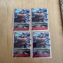 ONE PIECEカードゲーム　ロマンスドーン　白ひげSR×4枚セットのサムネイル