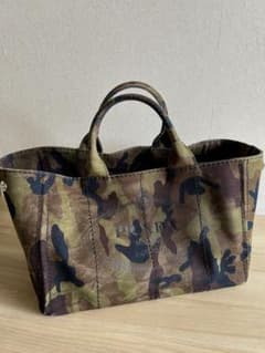 【ヴィンテージ】PRADA カナパ カモフラージュ トートバッグのサムネイル