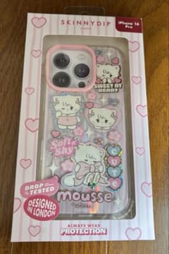 SKINNYDIP ミッコ ムース iPhone16プロケース ビーズストラップ | Rób