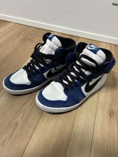 Nike ハイカットスニーカー 青白黒　KOハイ　ストームブルー　26㎝のサムネイル