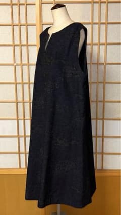 着物リメイク　Aラインワンピース【2313】 着物リメイク Aラインワンピース【2313】 着物リメイク Aライン