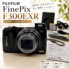 【動作確認済】FUJIFILM FinePix F300EXR ブラック 付属品 FUJIFILM FinePix F300EXR ブラック コンデジ - メルカリ