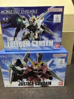 モビルスーツアンサンブル　フリーダム&ジャスティス　ミーティア2機セットのサムネイル