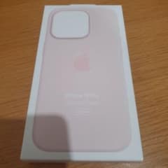 Apple iPhone 15 Pro シリコンケース ライトピンクのサムネイル