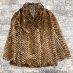 美品！！高級ミンクファーコート 11号 リアル毛皮 アウター 0702-01