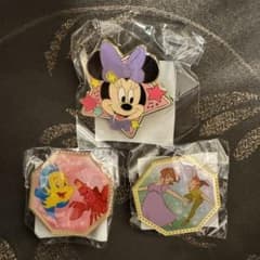 ディズニーオンクラシック2024 ピンバッジ　ミニー　ピーターパン　アリエルのサムネイル