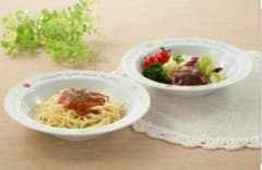 葉ゆき様専用【新品】らんらんランド　持ちやすい深皿（２柄組）のサムネイル
