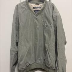 DEVON & JONES カーキVネックジャケット Lのサムネイル
