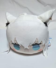 白上フブキ 寝そべりぬいぐるみ タグ付き