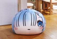 レム びっぐもぷちまるっこソファクッションのサムネイル