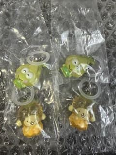 サンリオ くだものめじるしアクセサリー ポムポムプリン けろけろけろっぴ　4個のサムネイル