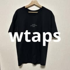 WTAPS ブラック Tシャツ サイズ X 02のサムネイル