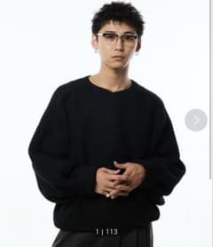 THE BOLDMAN Ｖネックブークレニットのサムネイル