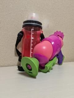 Splatoon 2 Splattershot-style water gun with ink tank