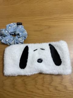 SNOOPY スヌーピー　ヘアバンド＆シュシュ　2点セットのサムネイル