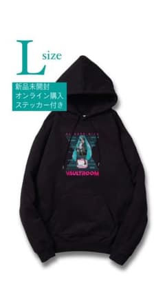 【最安】VAULTROOM 初音ミク HOODIE Lのサムネイル