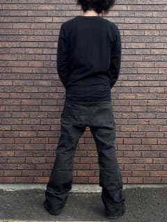 Coating flare jeans archive swag opium - メルカリ