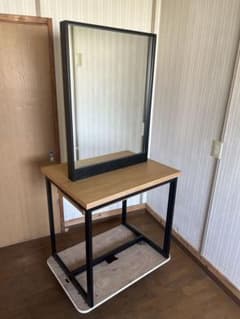 TOUGH DESIGN PRODUCT 天然木 両面ドレッサー 美容室ミラー① - メルカリ