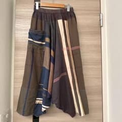 tamaki niime タマキニイメ サルエルパンツ タルンパンツ ネイビーのサムネイル