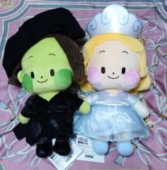 ウィキッド 永遠の約束 Lぬいぐるみ エルファバ&グリンダ