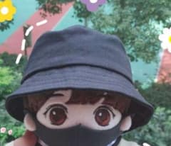 findfound ぬいぐるみ ヌイ 帽子 バケハ 20cm 黒のサムネイル