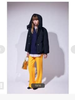 moussy スリットパンツ オレンジ M 新品