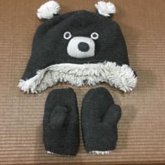 ベビーギャップ　GAP  ニット帽　手袋セットのサムネイル