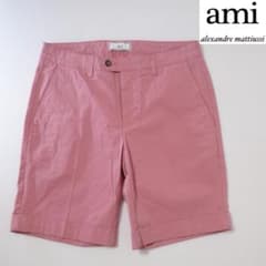ami Paris アミパリス ショートパンツ XS ピンク - メルカリ