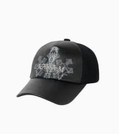 AAKAM Leather Mixed CROS2 Ball Cap