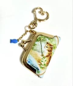 フランシュリッペ diaryダイアリーミニがま口チャーム♡ネコ猫yukiemon