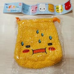 しずくちゃん アセオ君 もこもこ巾着ポーチ ガチャのサムネイル
