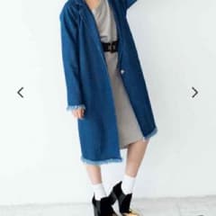 EVRIS デニムロングコートのサムネイル