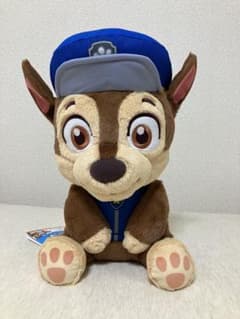 【新品】パウパトロール　ちょこんとおすわり　Lぬいぐるみ　チェイス